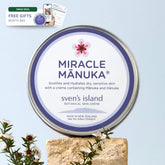 Sven's Island BODY 250g + Free Gifts Miracle Manuka - Crème 250g