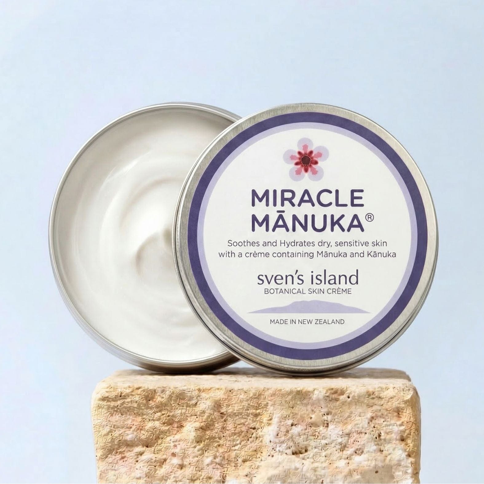 Sven's Island BODY Miracle Manuka Daily Defence Cream for Dry, Itchy Skin – 100g