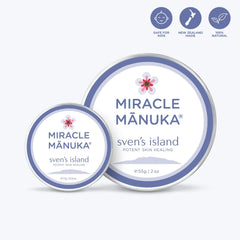 Miracle Manuka Skin Repair Ointment Bundle - 55g & 17g tin BODY Sven's Island 