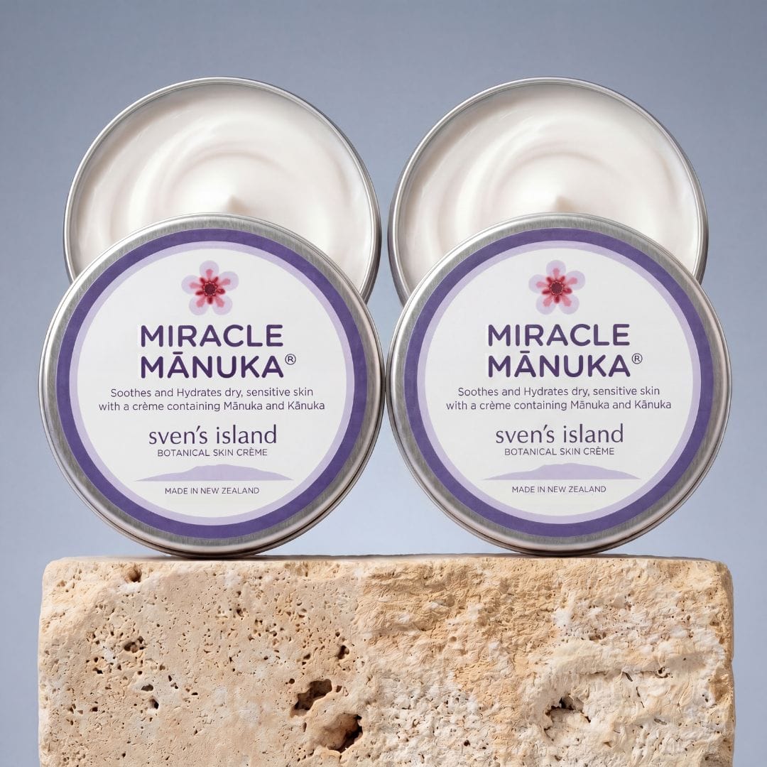 Sven's Island BODY 2x 100g Cream BOGO: Miracle Manuka Daily Defence Cream for Dry, Itchy Skin – 100g